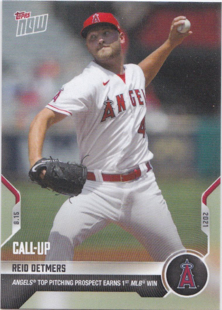 2021 Topps Now No. 663 Reid Detmers